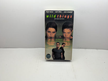 Wild Things VHS - actual item pictured