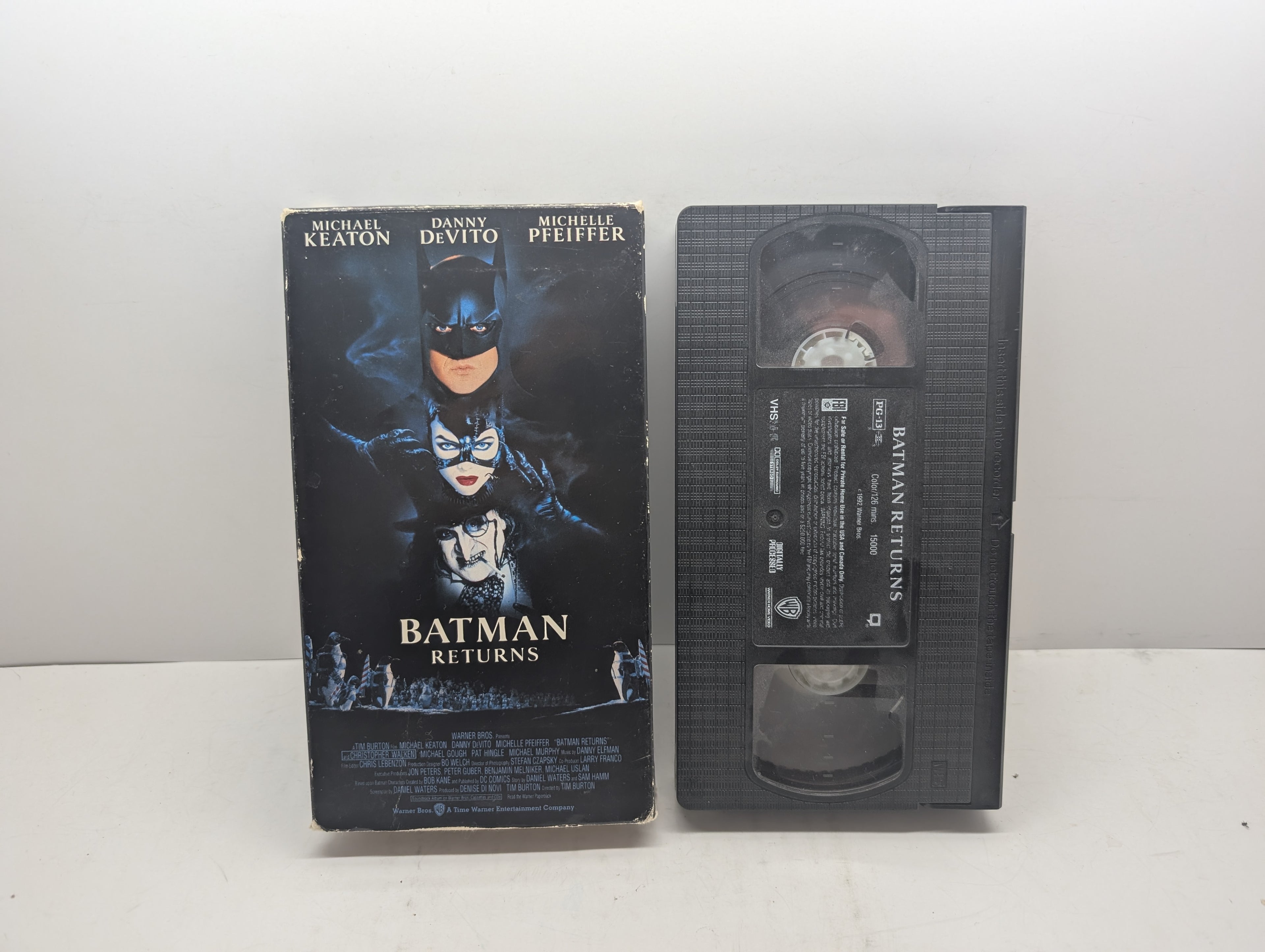 Batman Returns VHS - actual item pictured