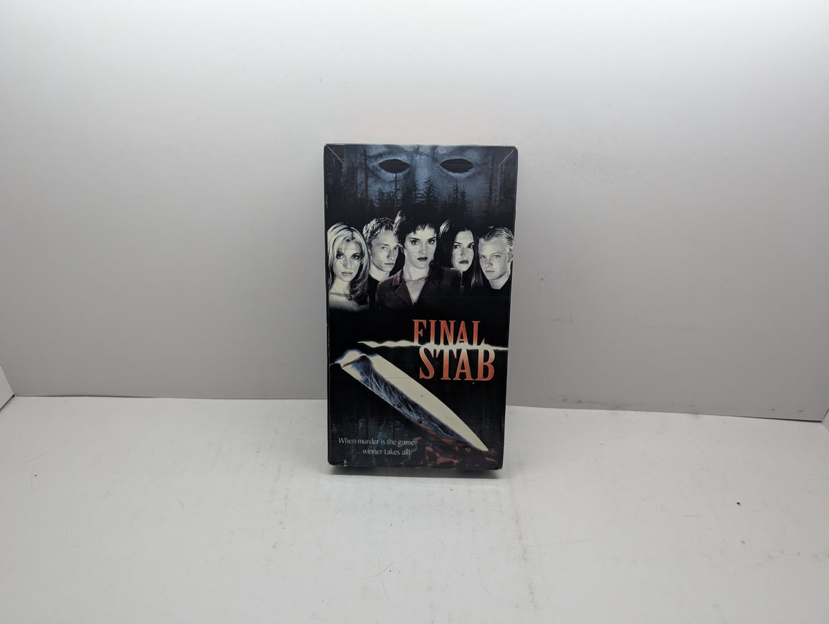 Final Stab VHS - actual item pictured