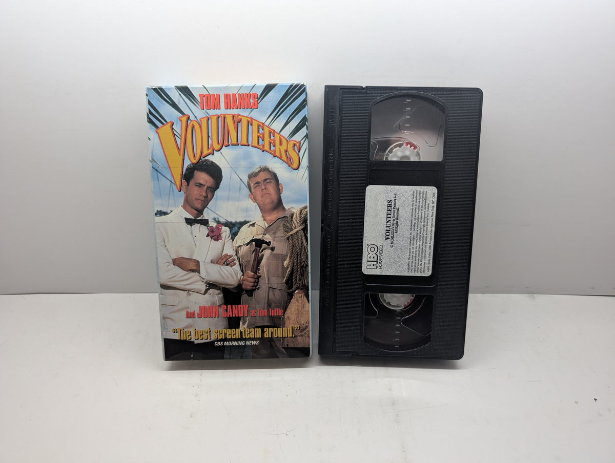 Volunteers VHS - actual item pictured