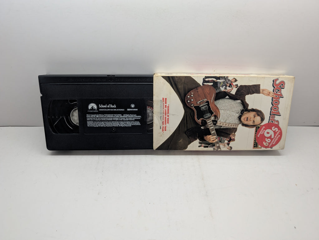 School of Rock VHS - actual item pictured