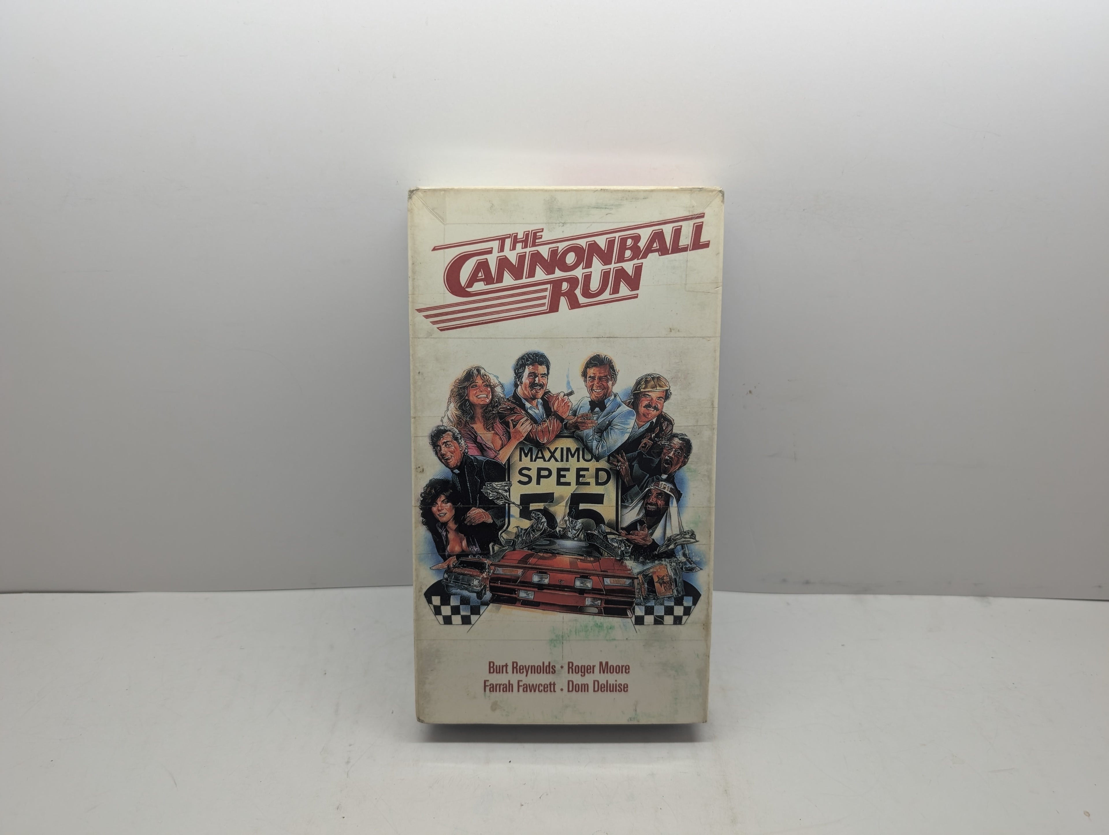The Cannonball Run VHS - actual item pictured