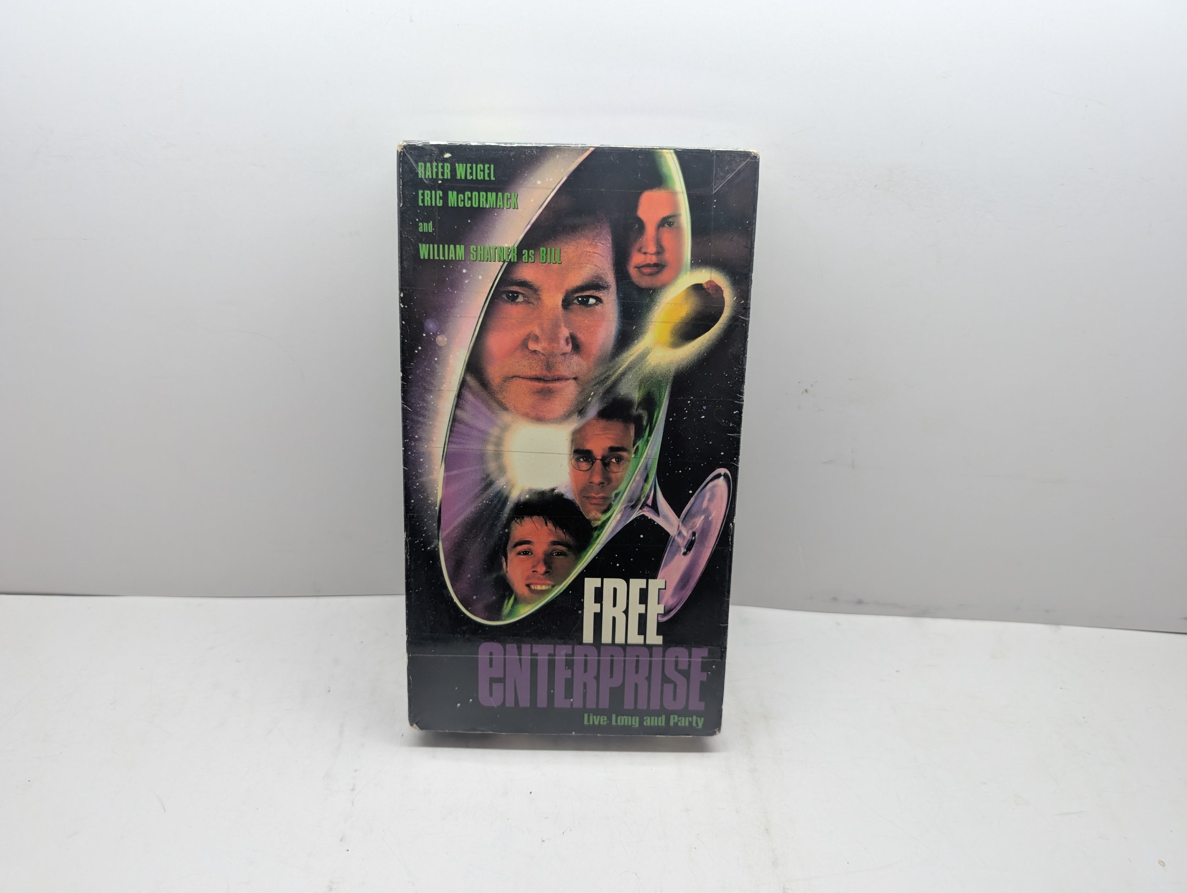 Free Enterprise VHS - actual item pictured