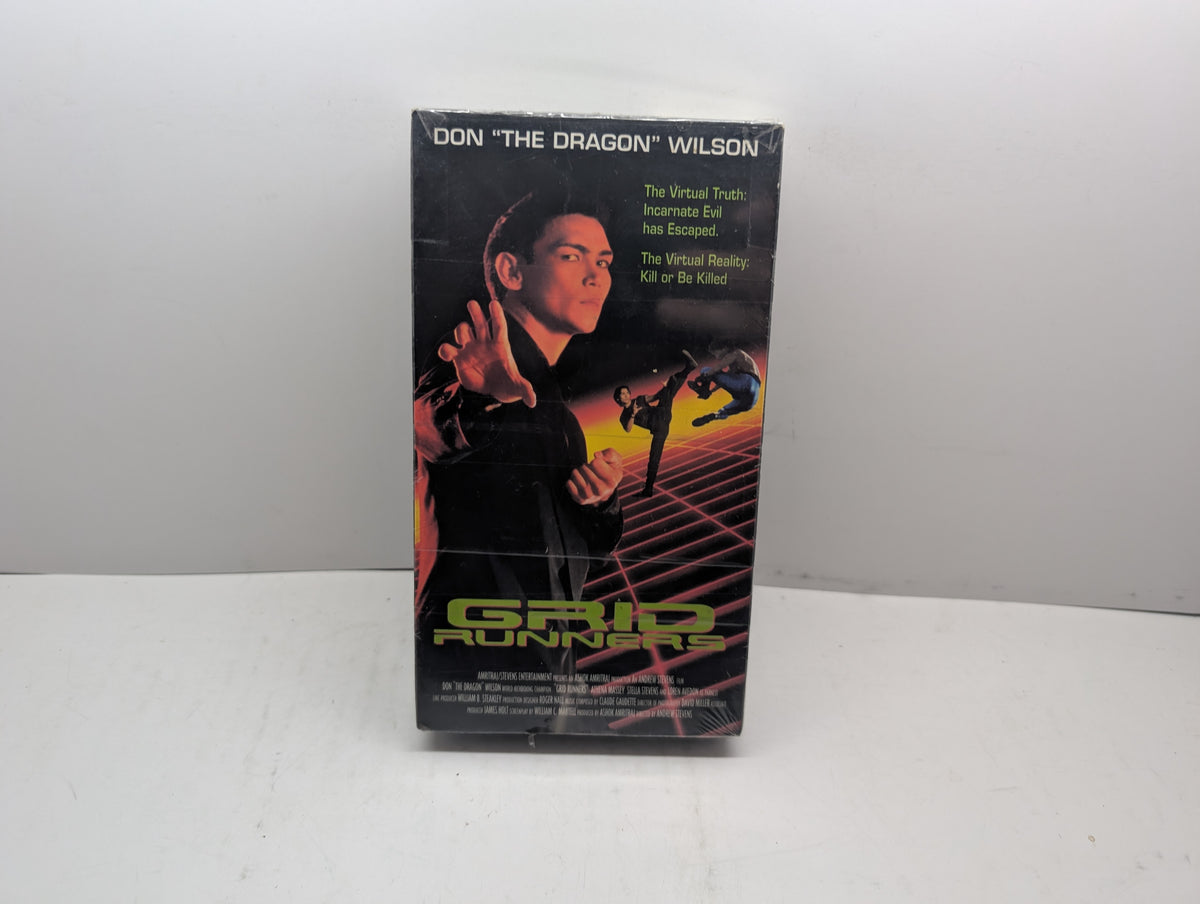 Grid Runners VHS - actual item pictured