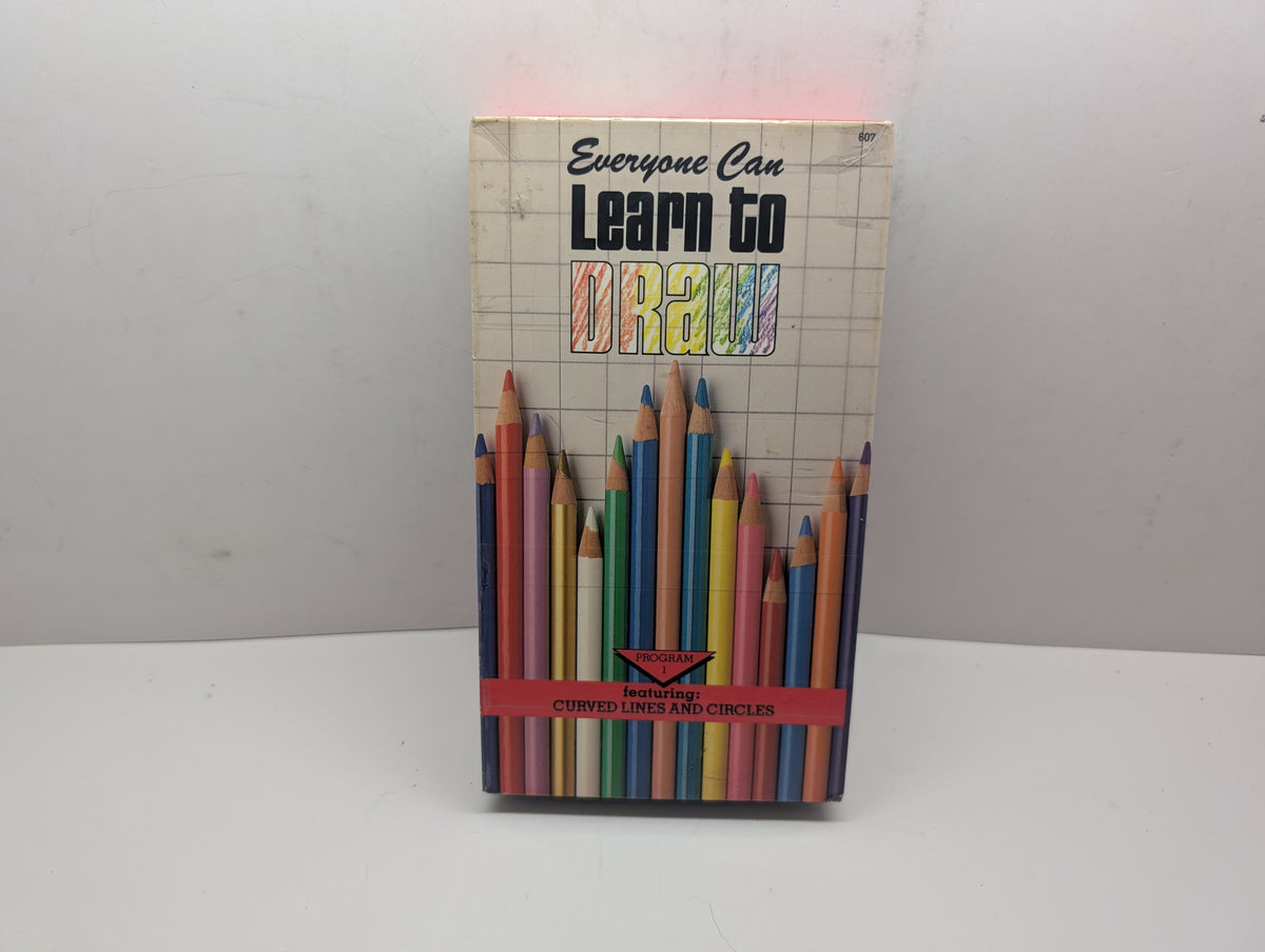 Everyone Can Learn to Draw VHS - actual item pictured