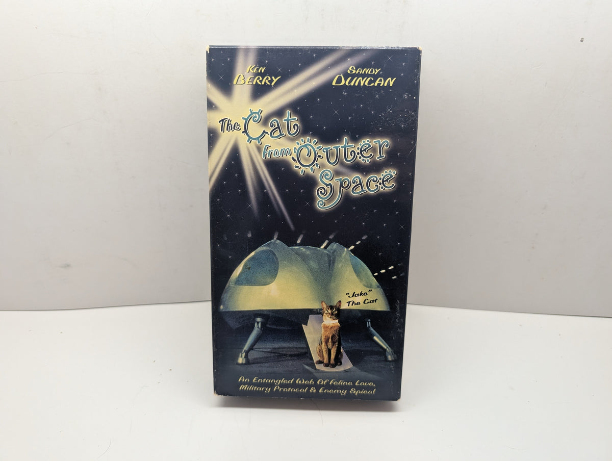 The Cat from Outer Space VHS - actual item pictured