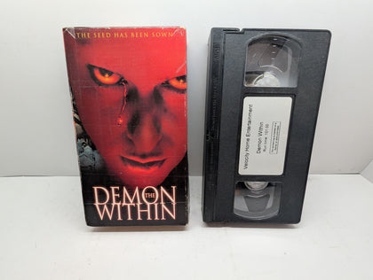 Demon Within VHS - actual item