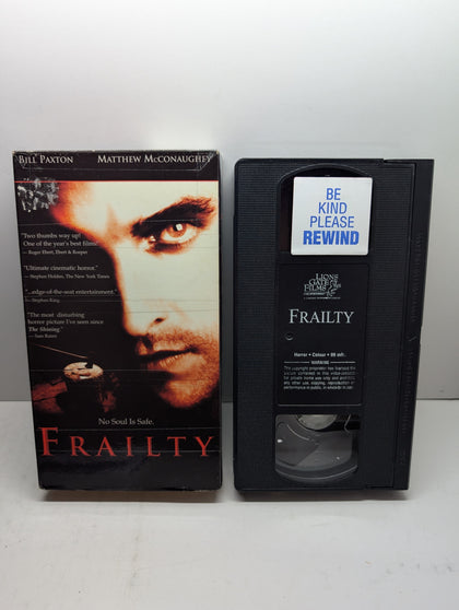 Frailty VHS - actual item