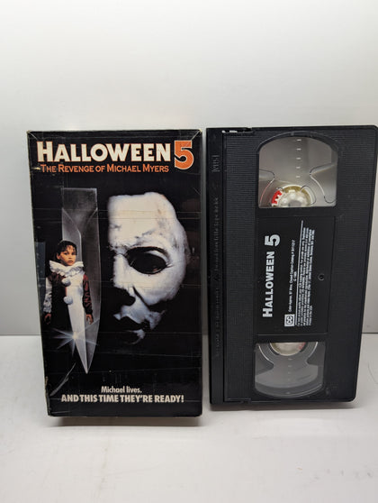 Halloween 5: The Revenge of Michael Myers VHS - actual item