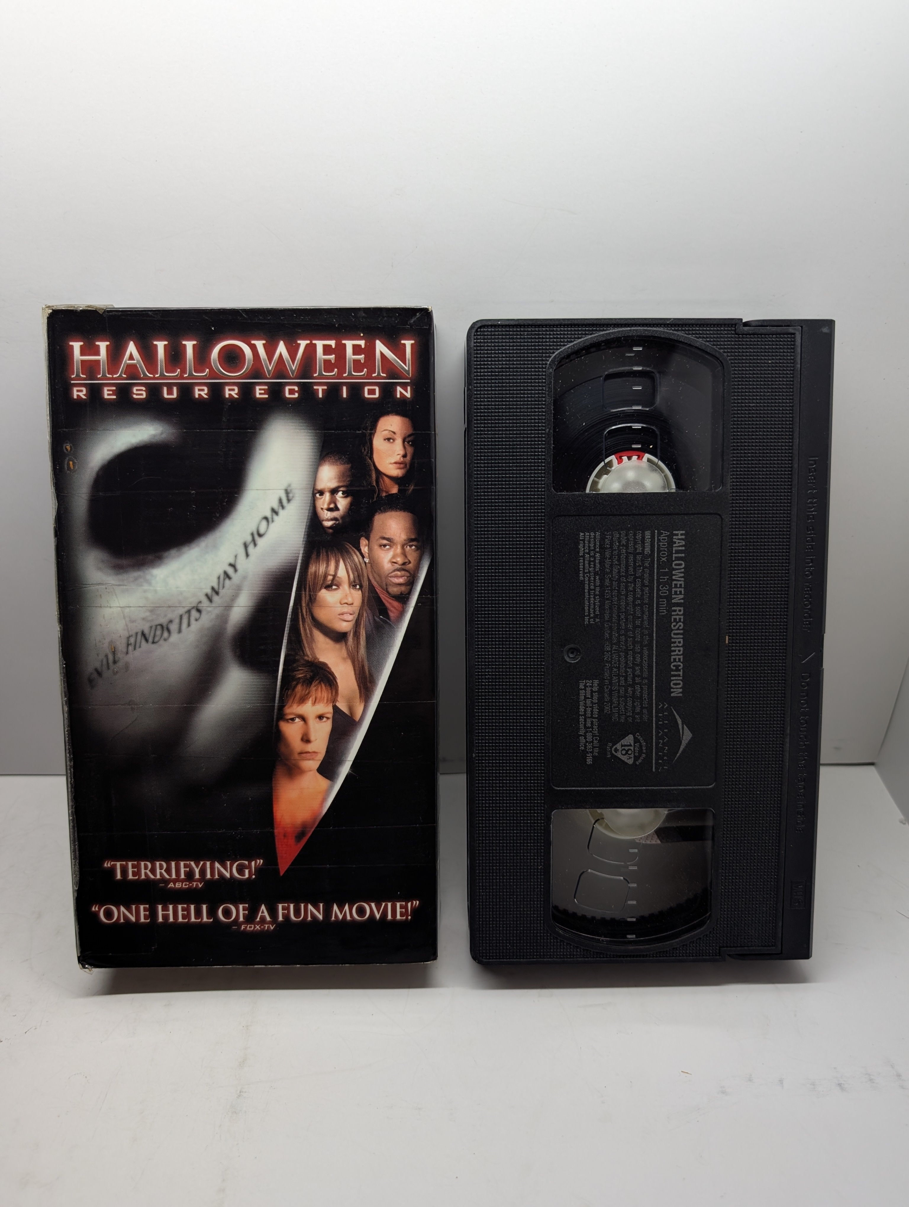Halloween: Resurrection VHS - actual item