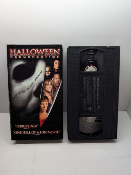 Halloween: Resurrection VHS - actual item