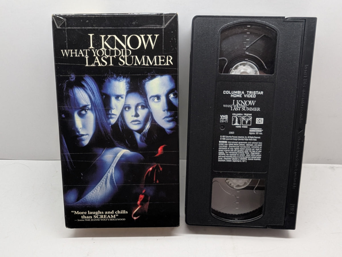 I Know What You Did Last Summer VHS - actual item