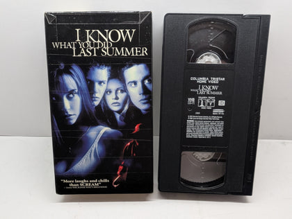 I Know What You Did Last Summer VHS - actual item