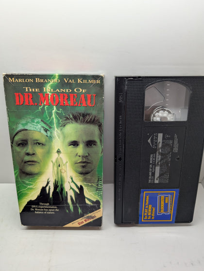 The Island of Dr. Moreau VHS - actual item