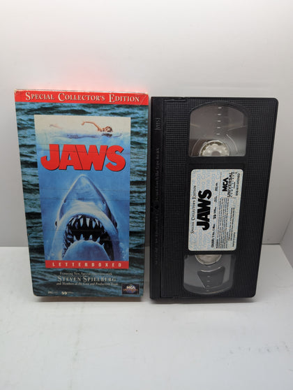 Jaws: Special Collector's Edition VHS - actual item
