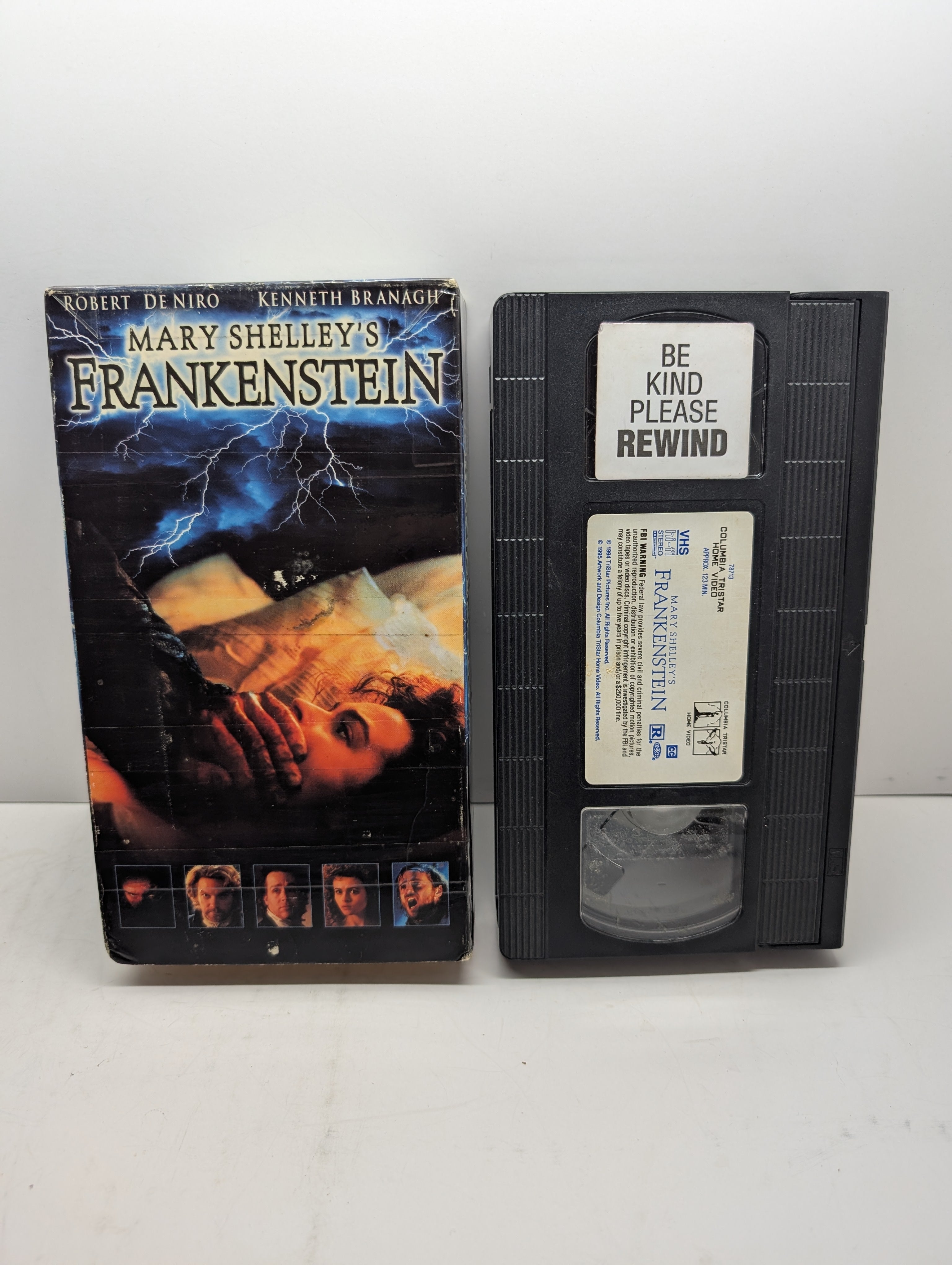 Mary Shelley's Frankenstein VHS - actual item