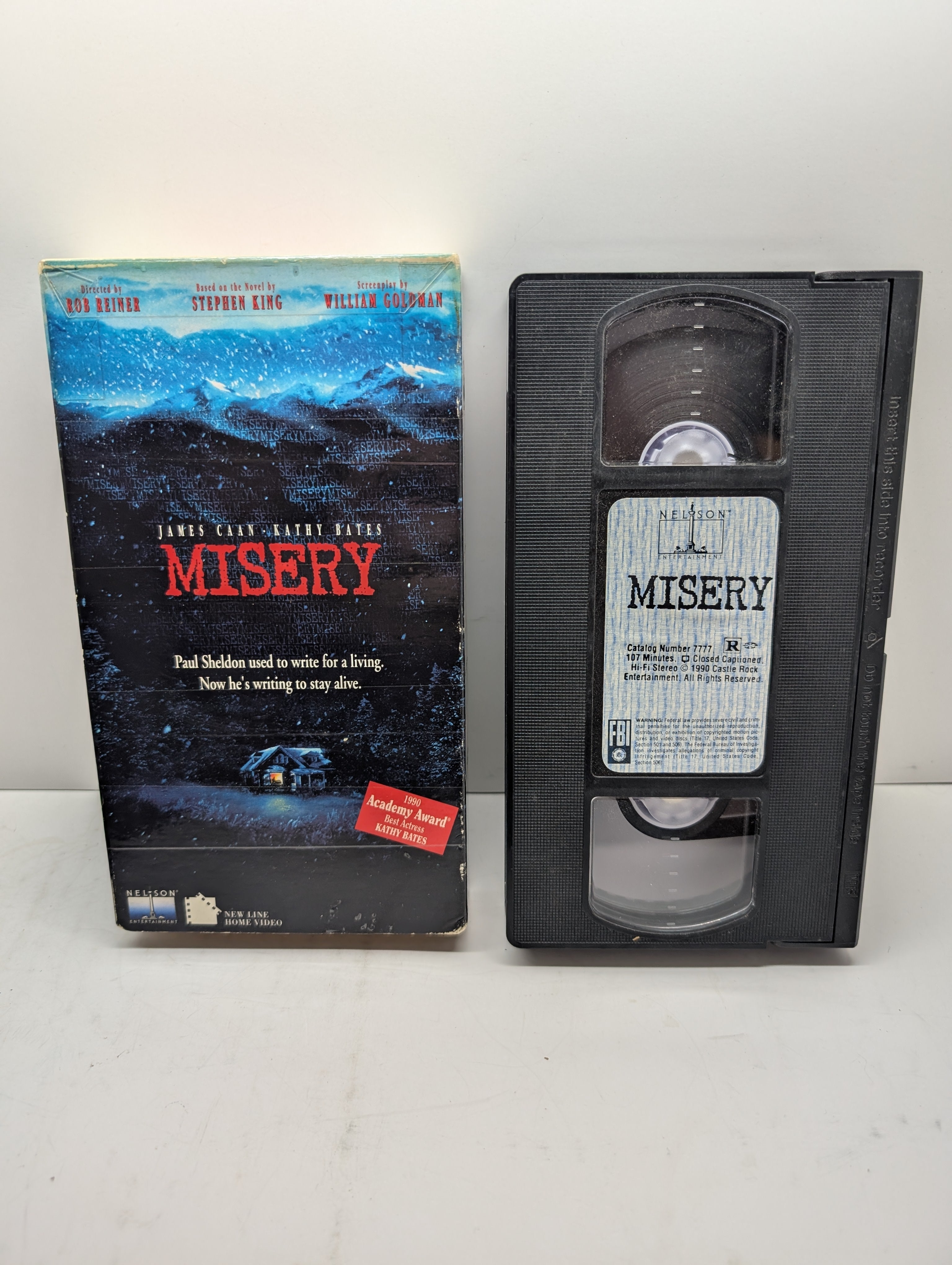Misery VHS - actual item