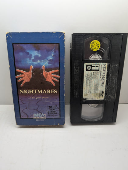 Nightmares VHS - actual item