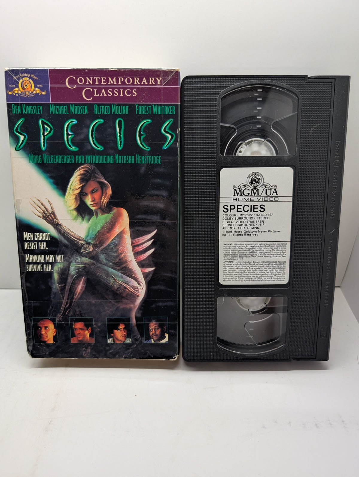 Species VHS - actual item