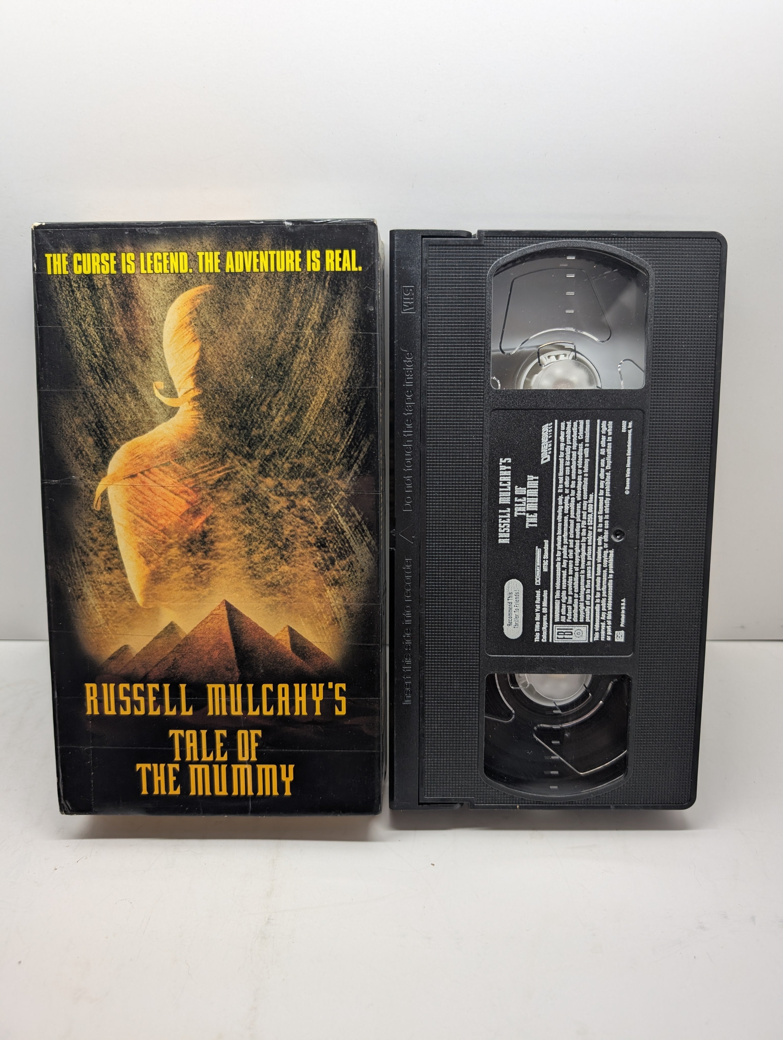 Tale of the Mummy VHS - actual item