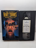 Tobe Hooper's Night Terrors VHS - actual item