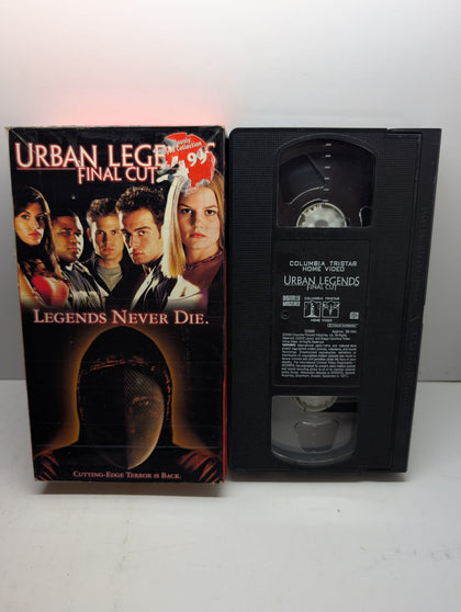Urban Legends: Final Cut VHS - actual item
